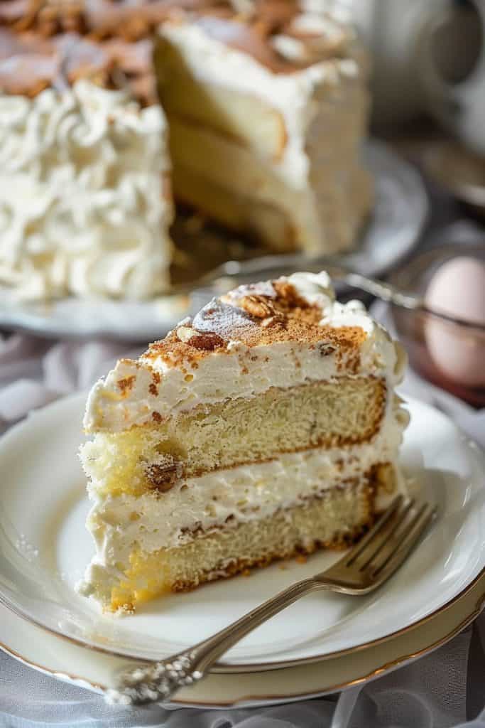 Delicious Italian Cream Cheese Cake