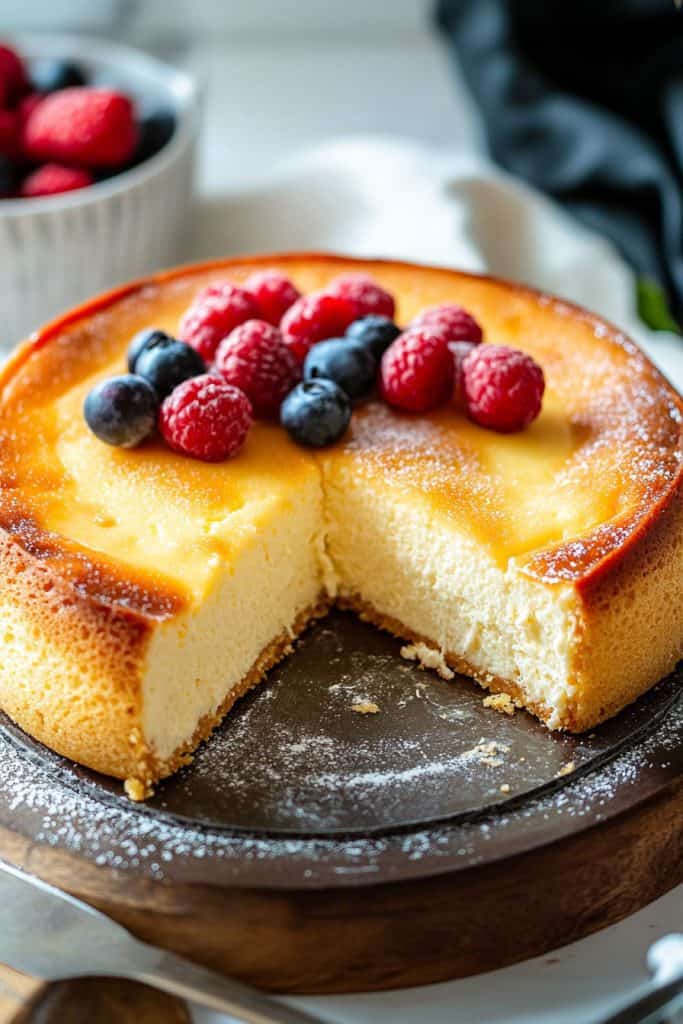 Delicious Italian Ricotta Cheesecake