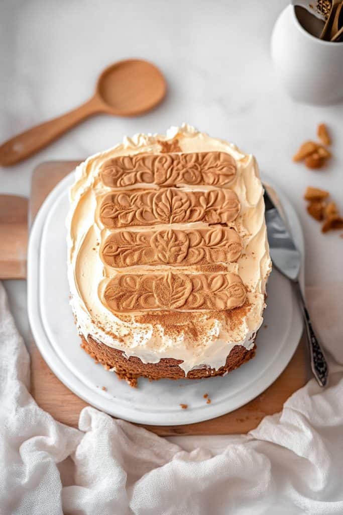 Delicious Lotus Biscoff Icebox Cake