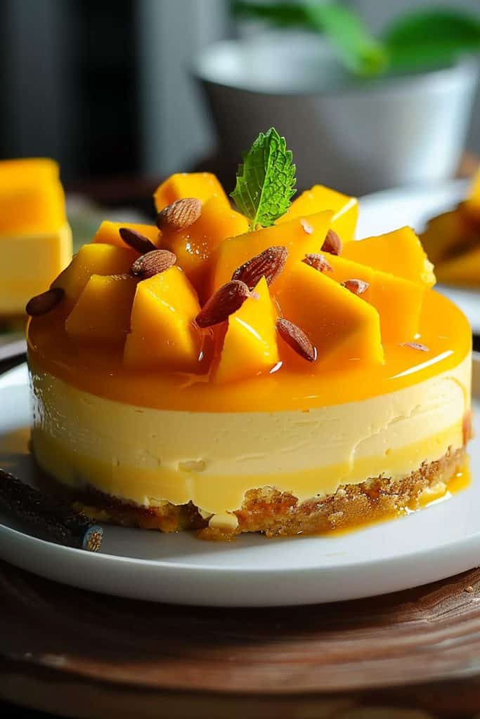 Delicious Mango Cheesecake