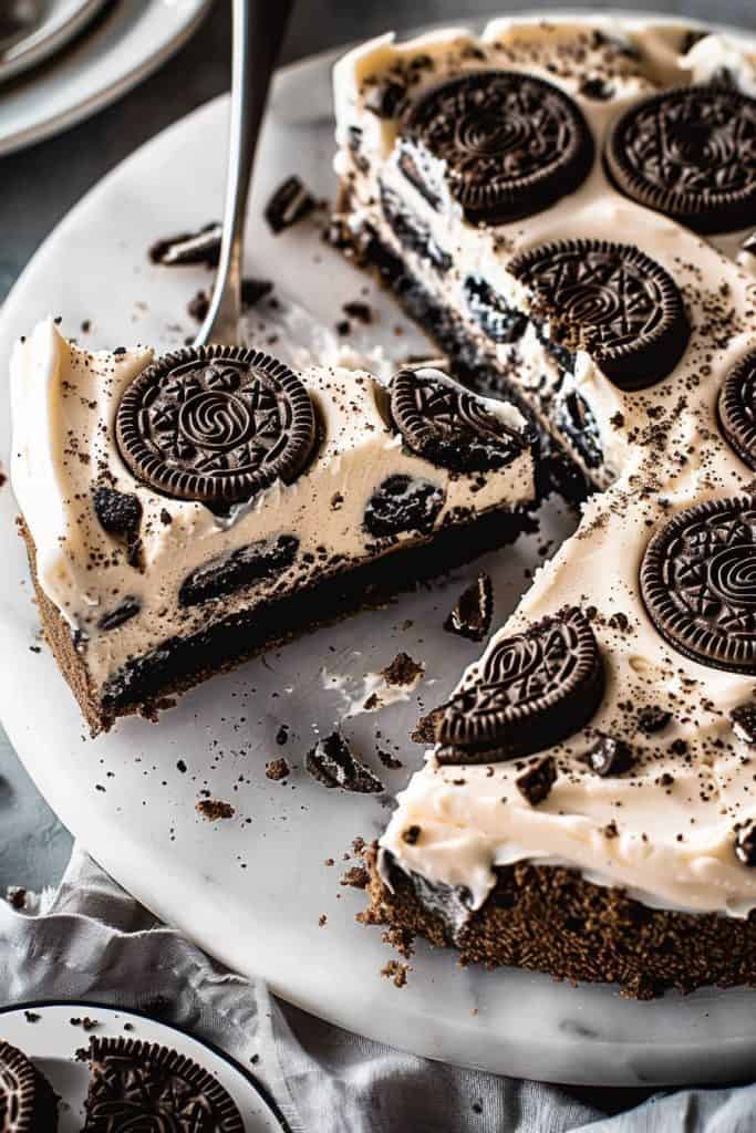 Delicious Oreo Cookie Cake