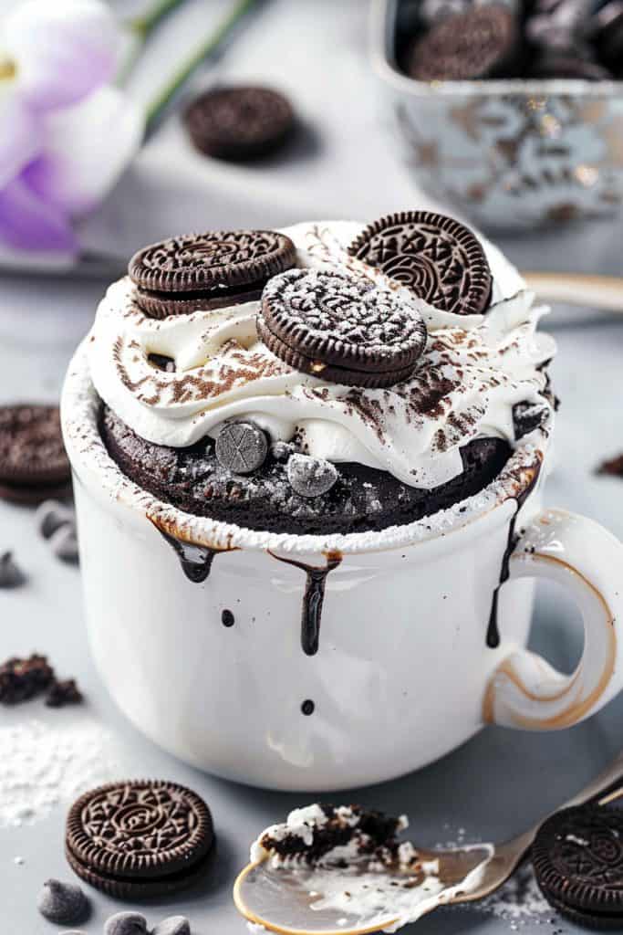 Delicious Oreo Mug Cake