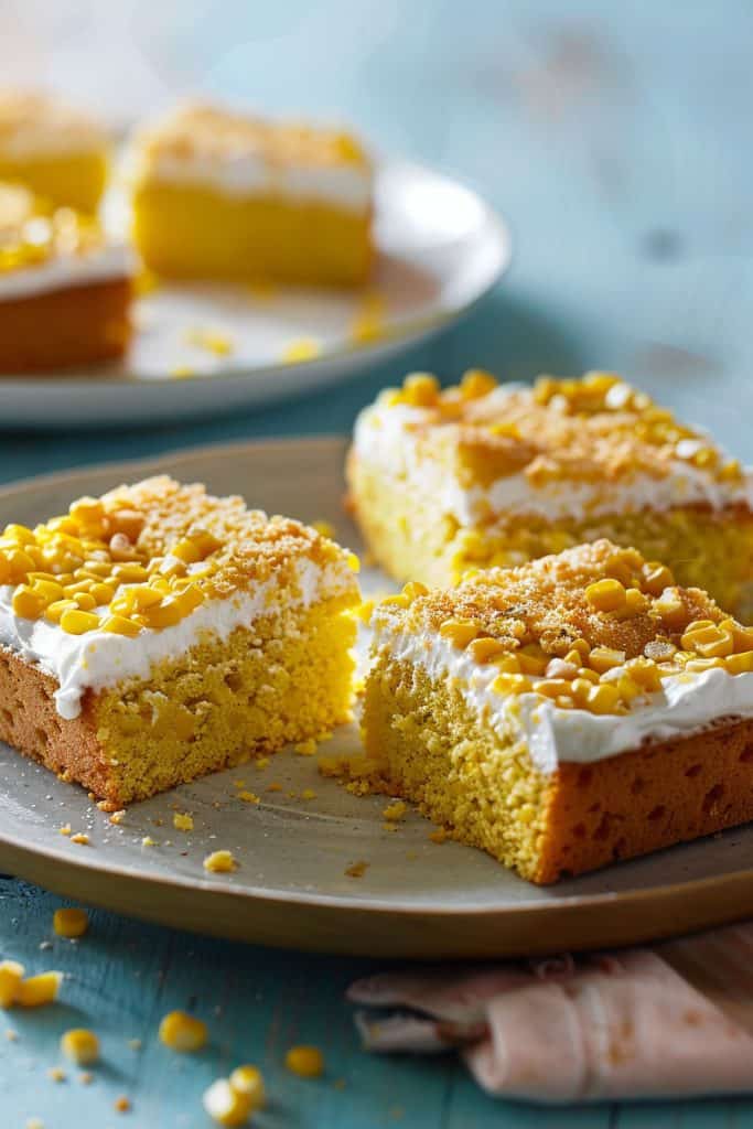 Delicious Sweet Mexican Corn Cake