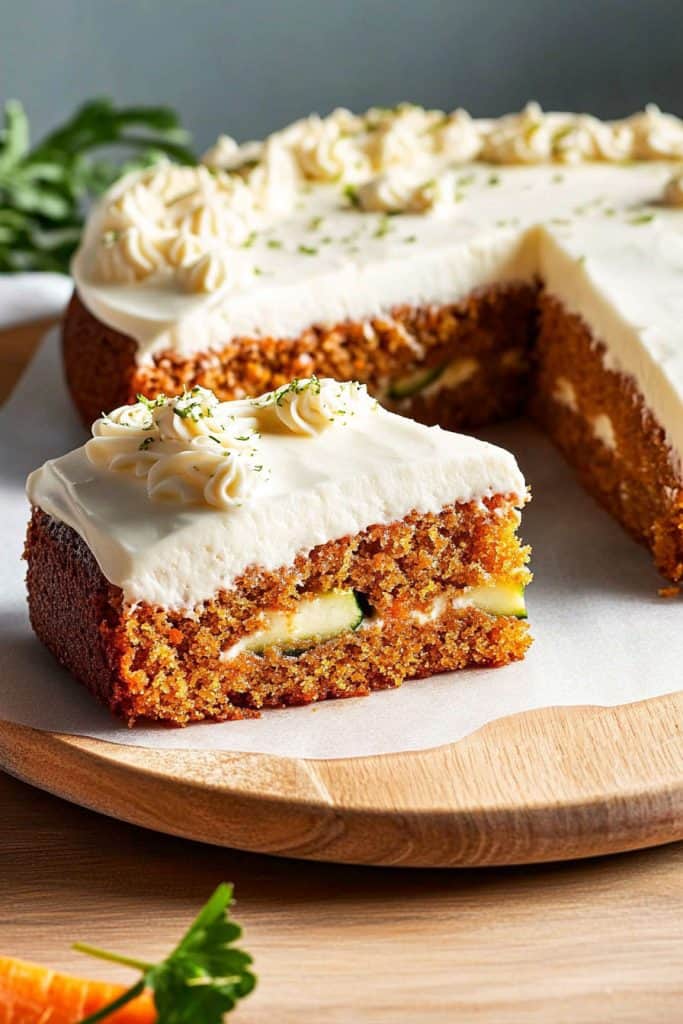 Delicious Zucchini Carrot Cake