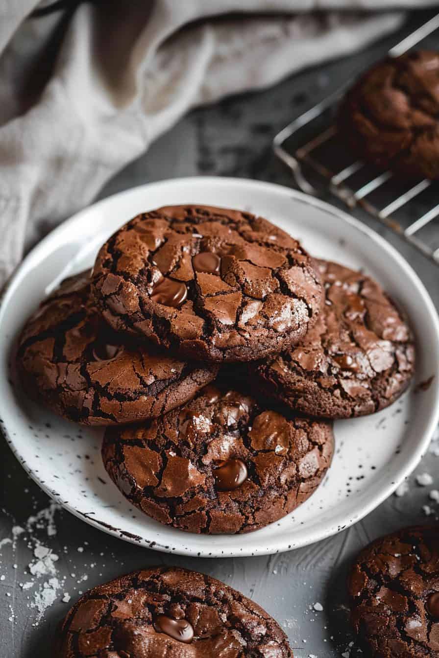 Fudgy Chocolate Brownie Cookies Recipes