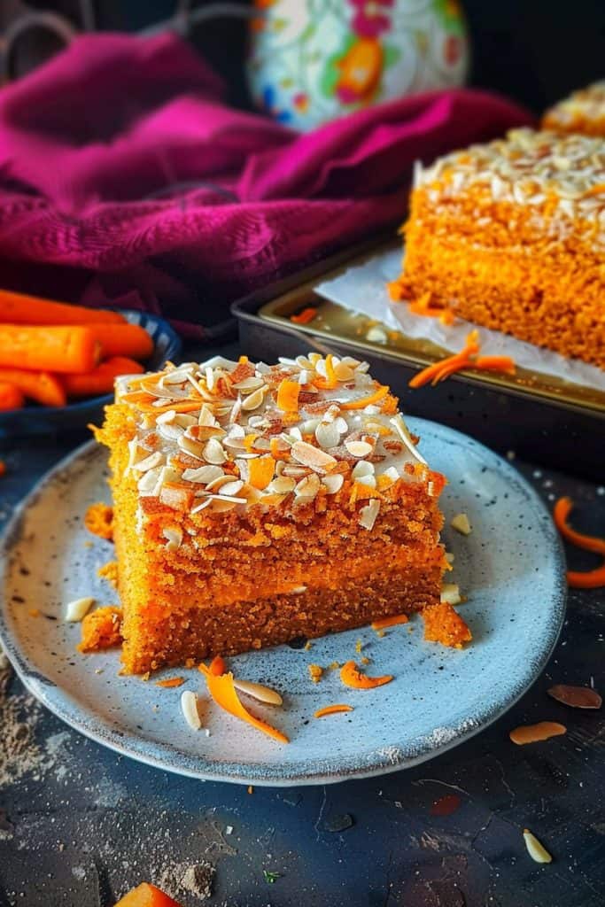 How to Make Carrot Halwa Cake