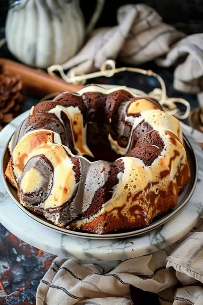 How to Make Marble Bundt Cake