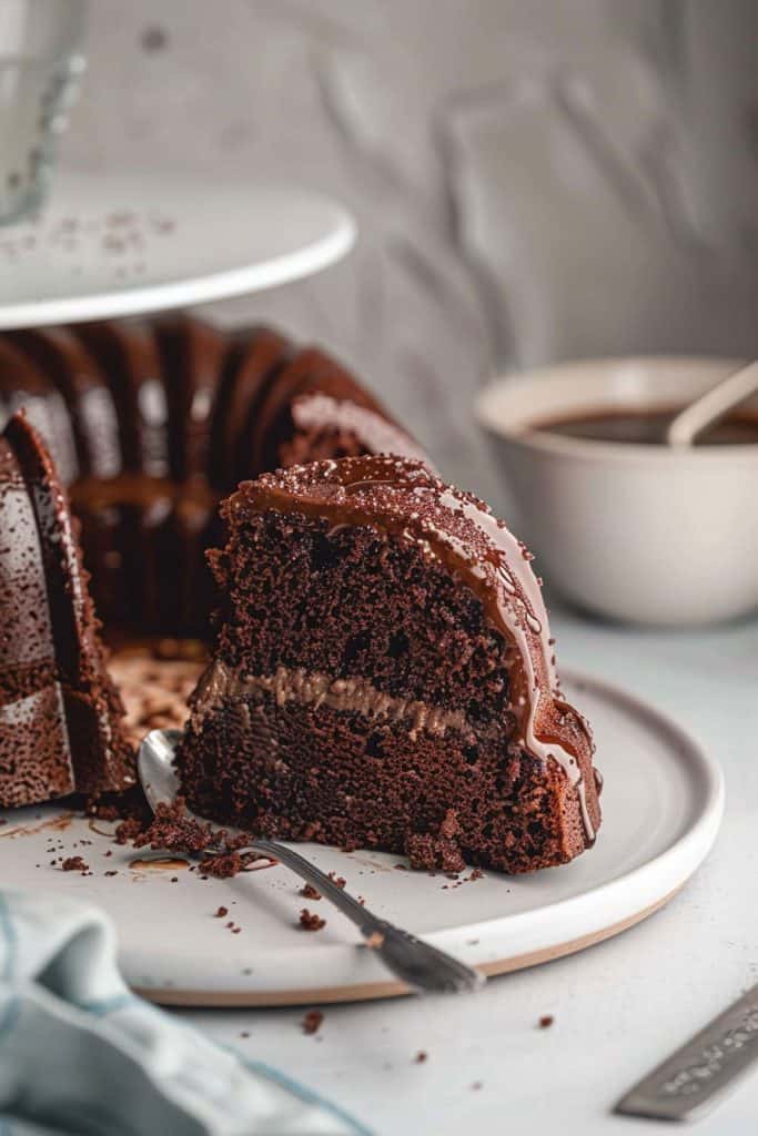 How to Serve Black Russian Cake