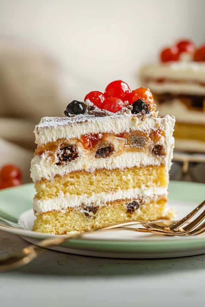 How to Serve Cassata Cake