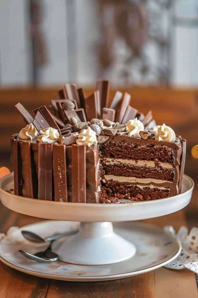 How to Store Chocolate Candy Bar Cake