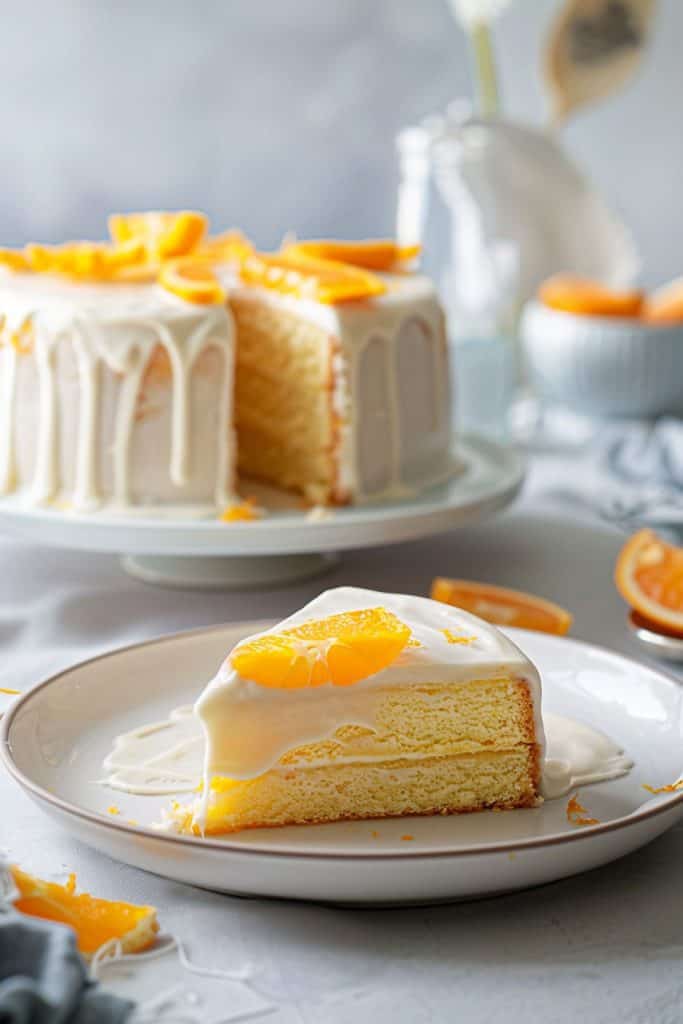 How to Store Creamy Orange Cake