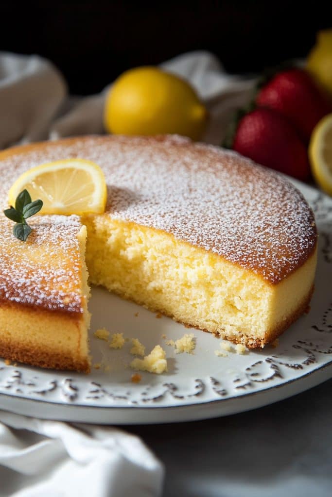 How to Store Italian Style Lemon Ricotta Cake