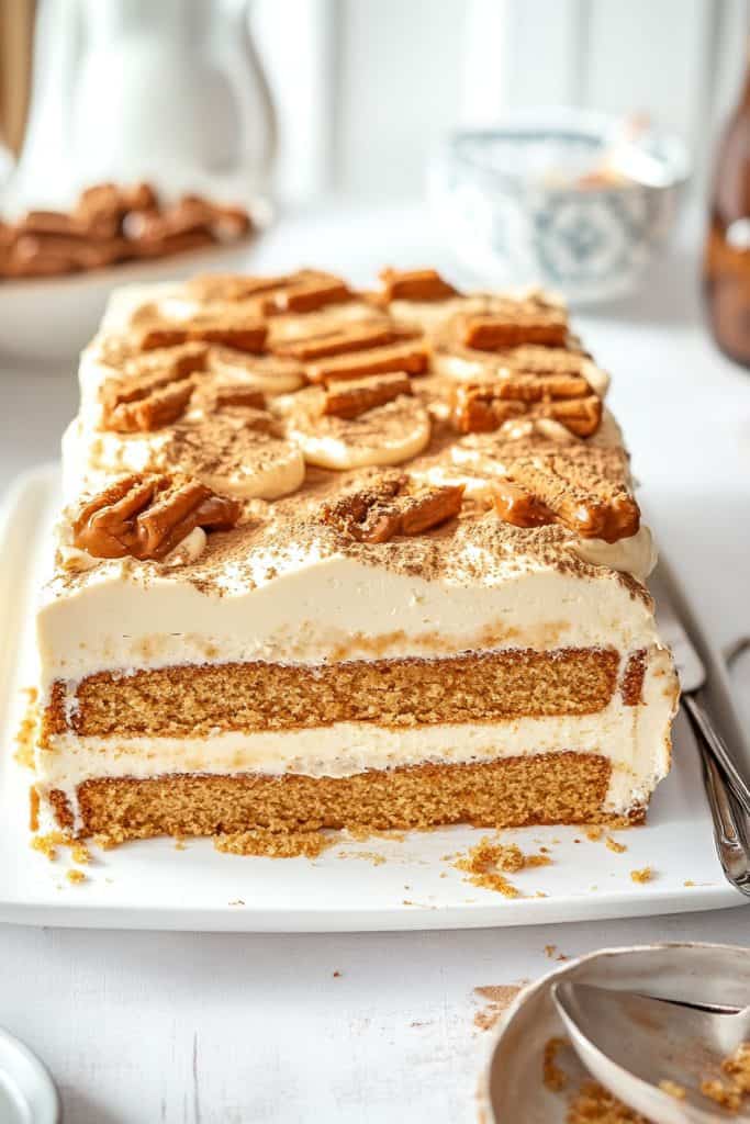 How to Store Lotus Biscoff Icebox Cake