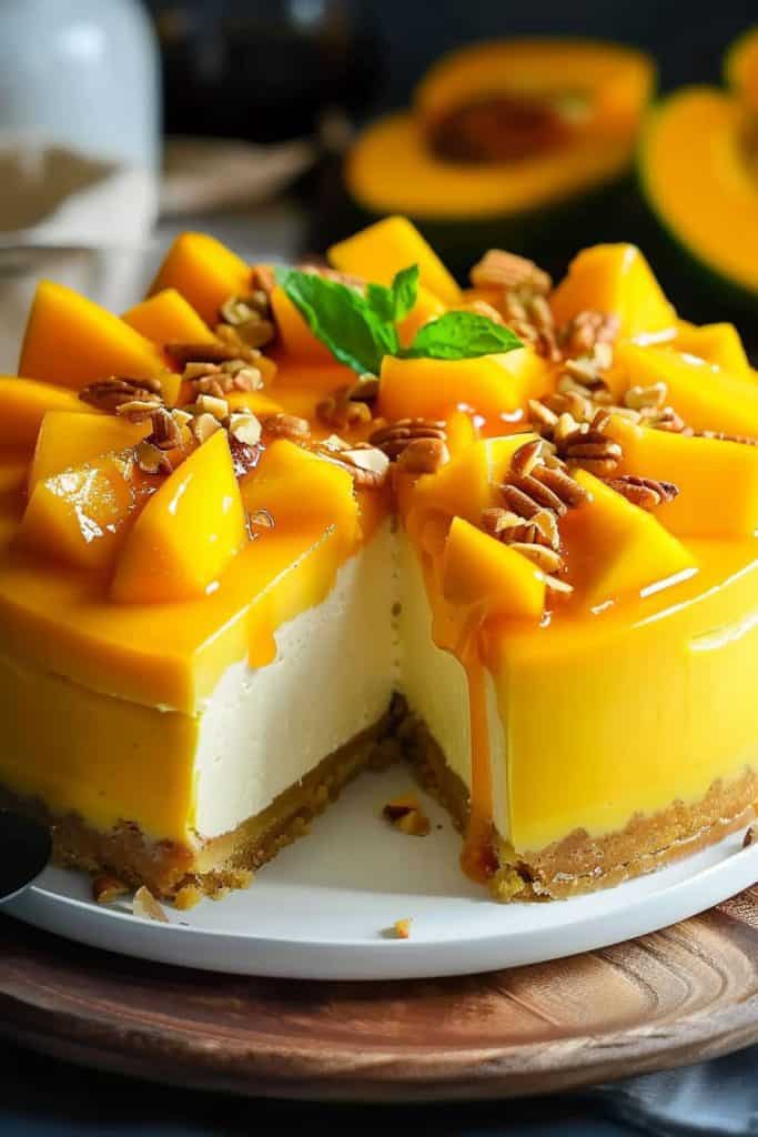 How to Store Mango Cheesecake