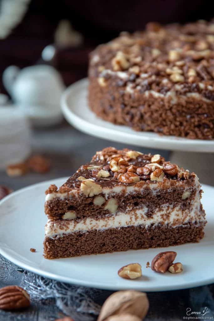 Italian Chocolate Walnut Cake Recipes