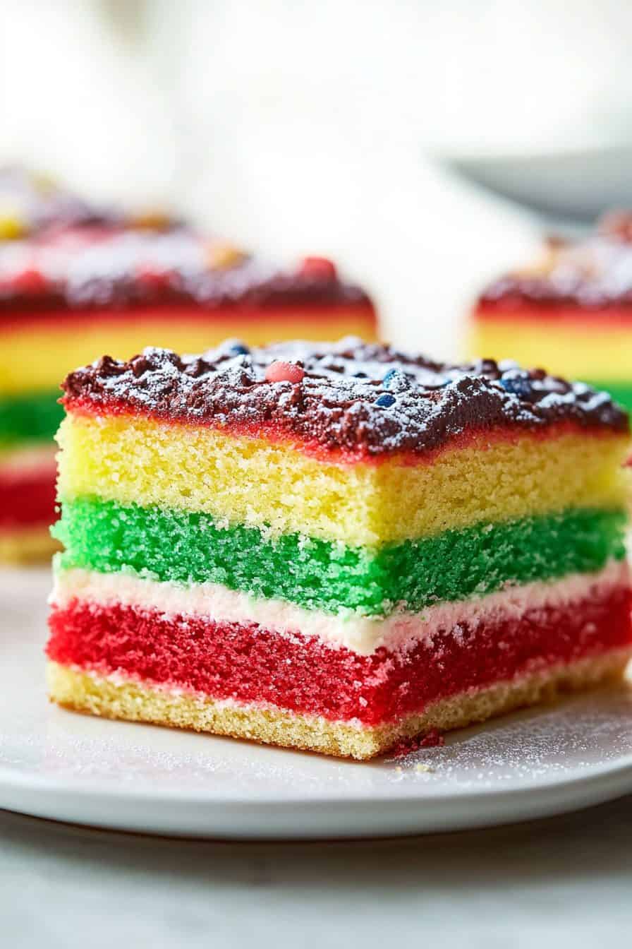 Italian Rainbow Cake Recipes