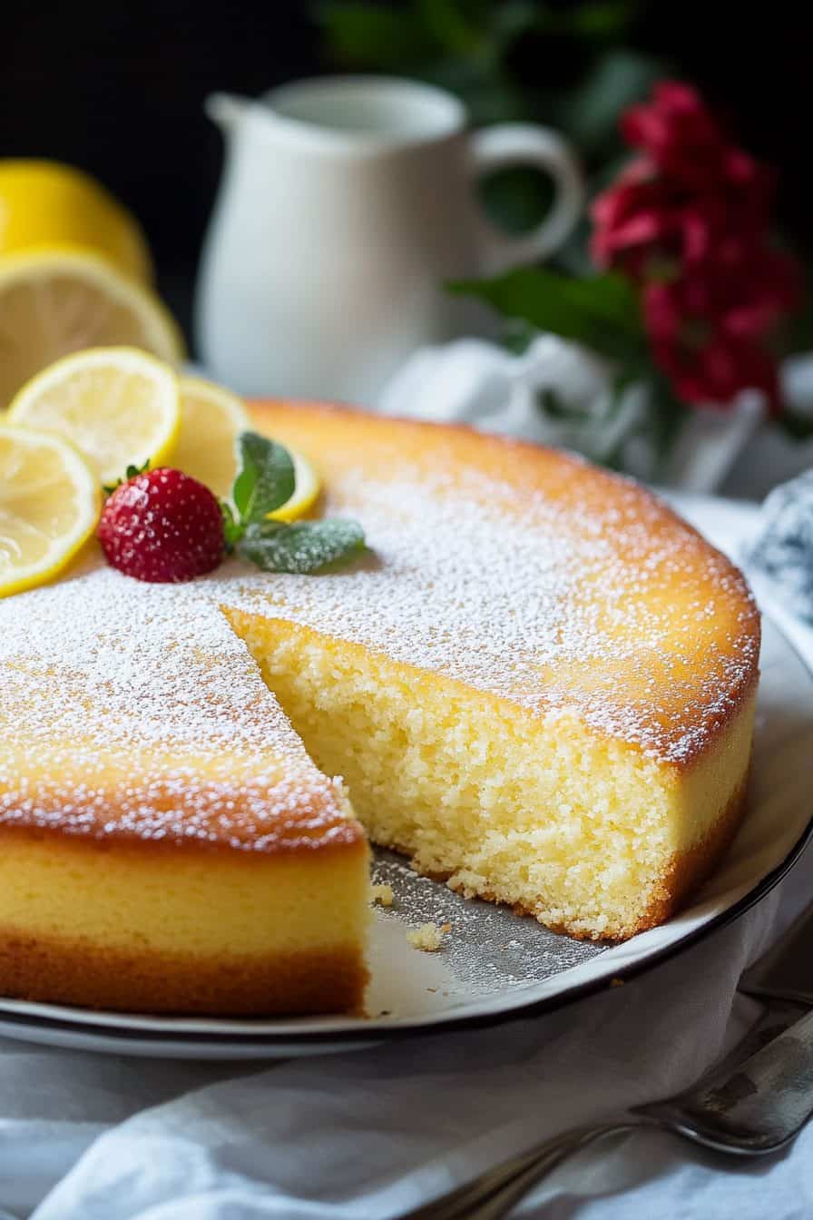 Italian Style Lemon Ricotta Cake Recipes