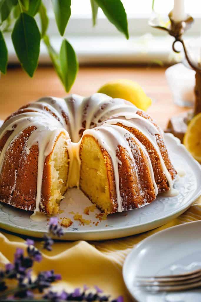 Lemon Lavender Bundt Cake Recipes