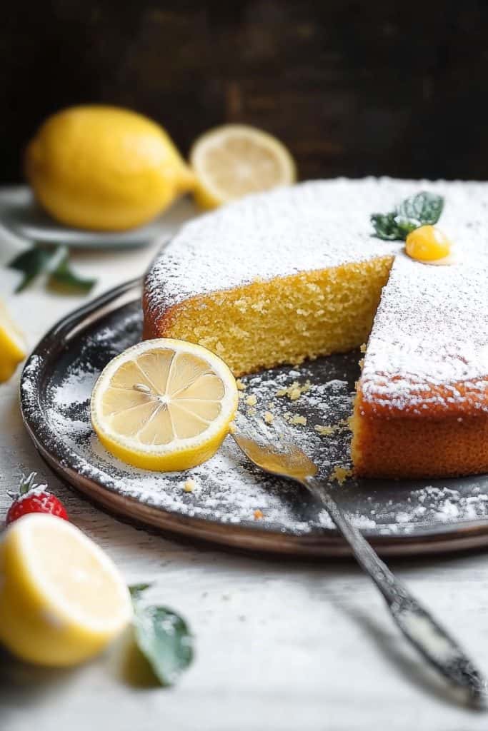 Lemon Polenta Cake