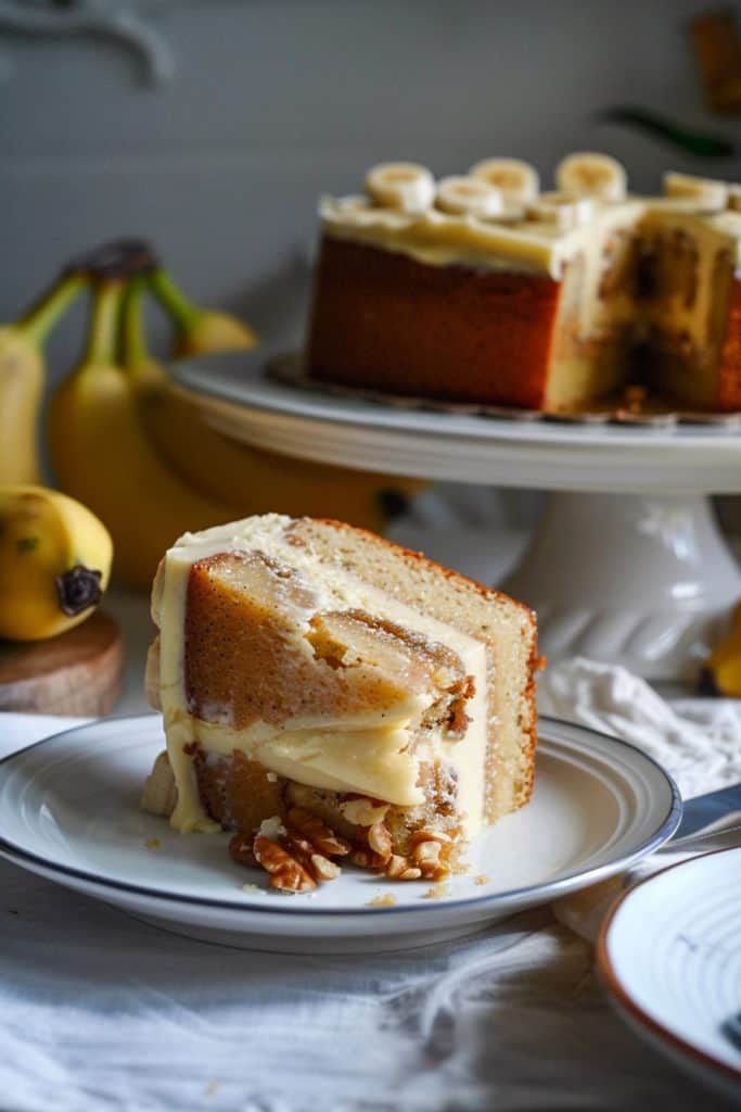 Make-Ahead Instructions for Banana Cake