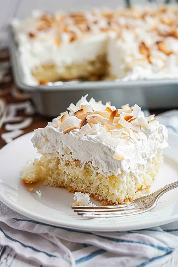 Make-Ahead Tips Coconut Poke Cake