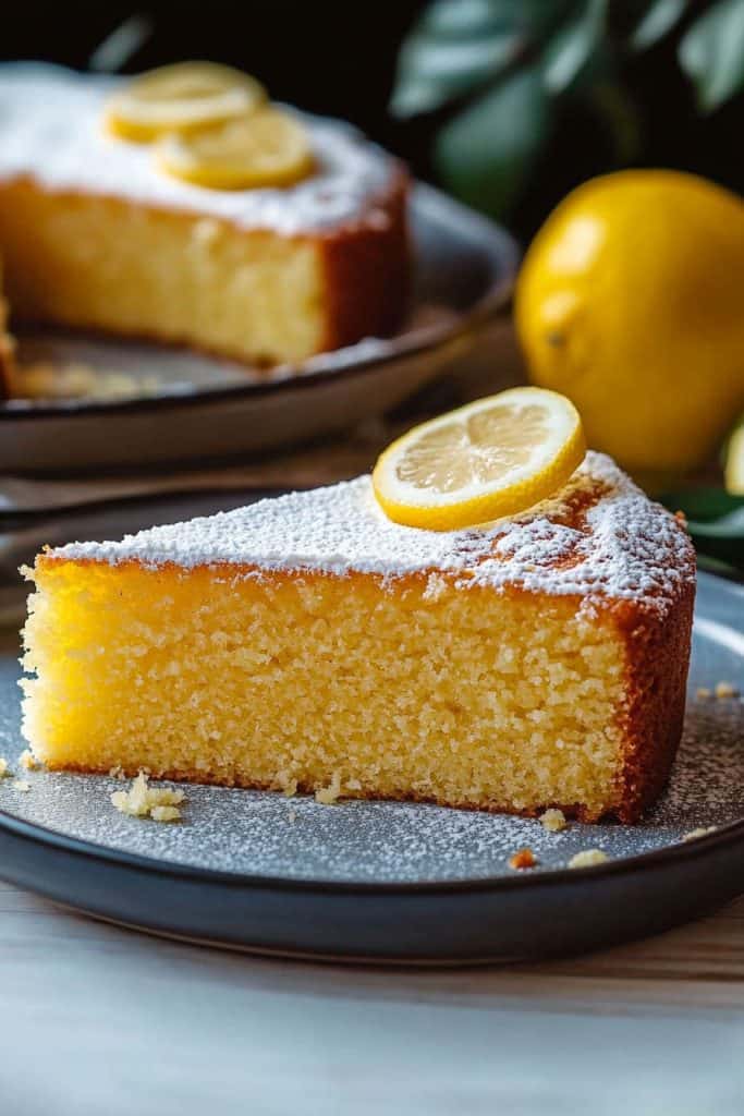 Make the Lemon Polenta Cake