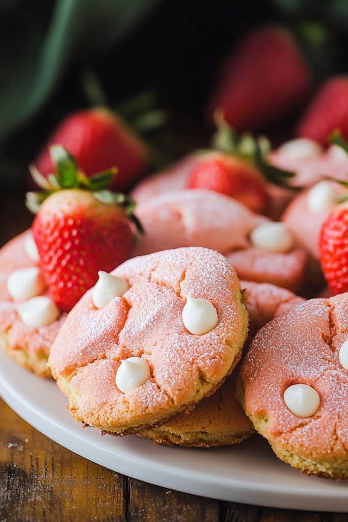 Make the Strawberry Cookies