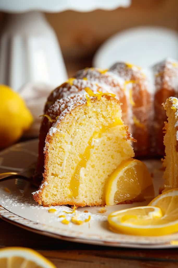 Making the Gluten-Free Lemon Bundt Cake