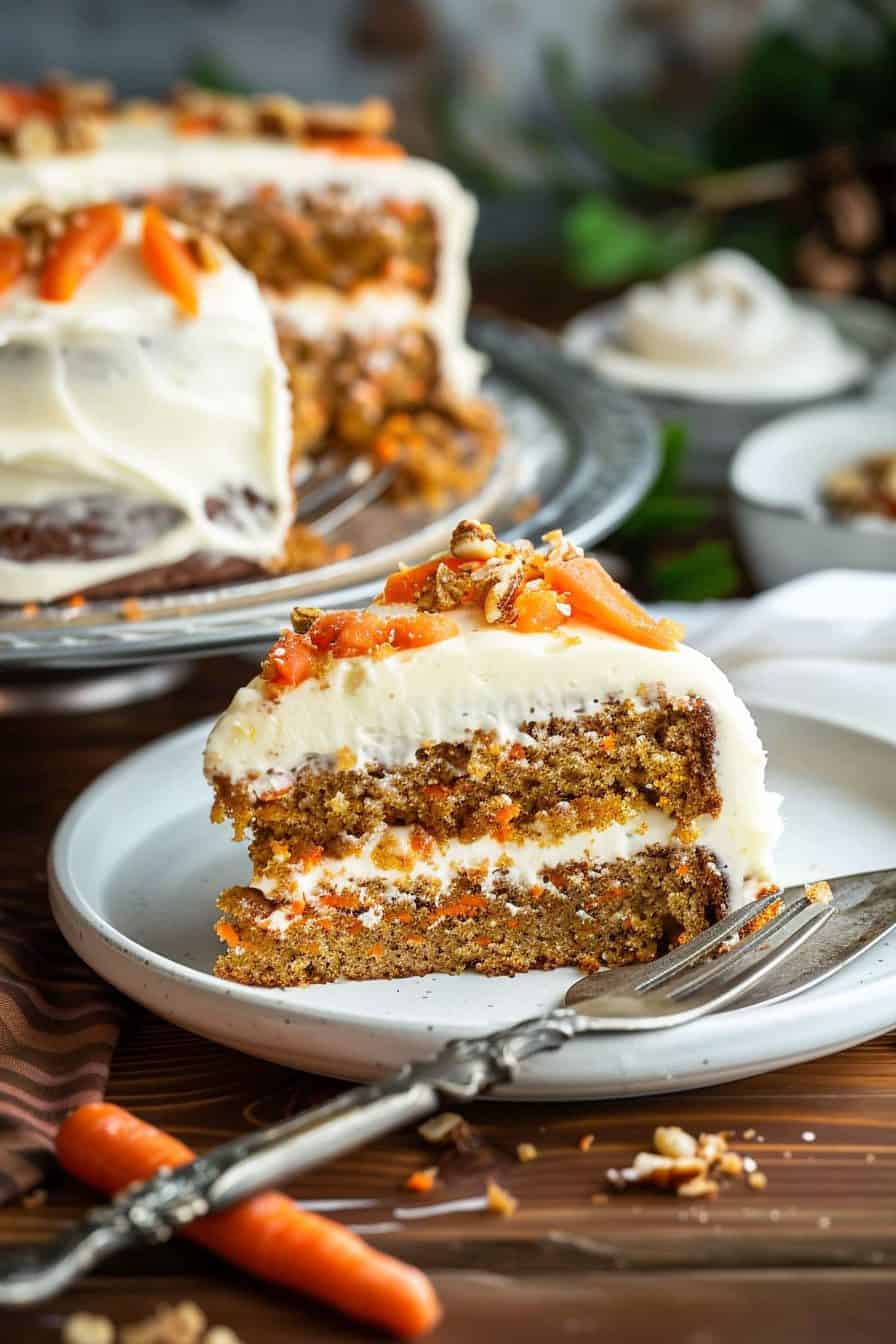 Moist Carrot Cake Recipe