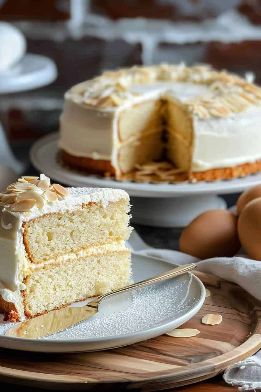 Moist Vanilla Almond Cake Recipes