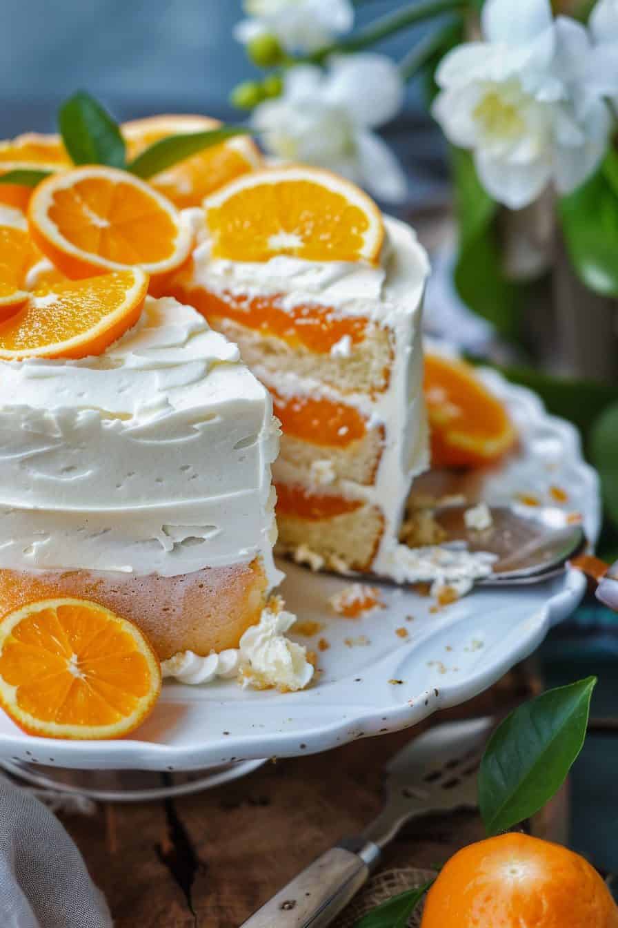 Orange Creamsicle Cake Recipe