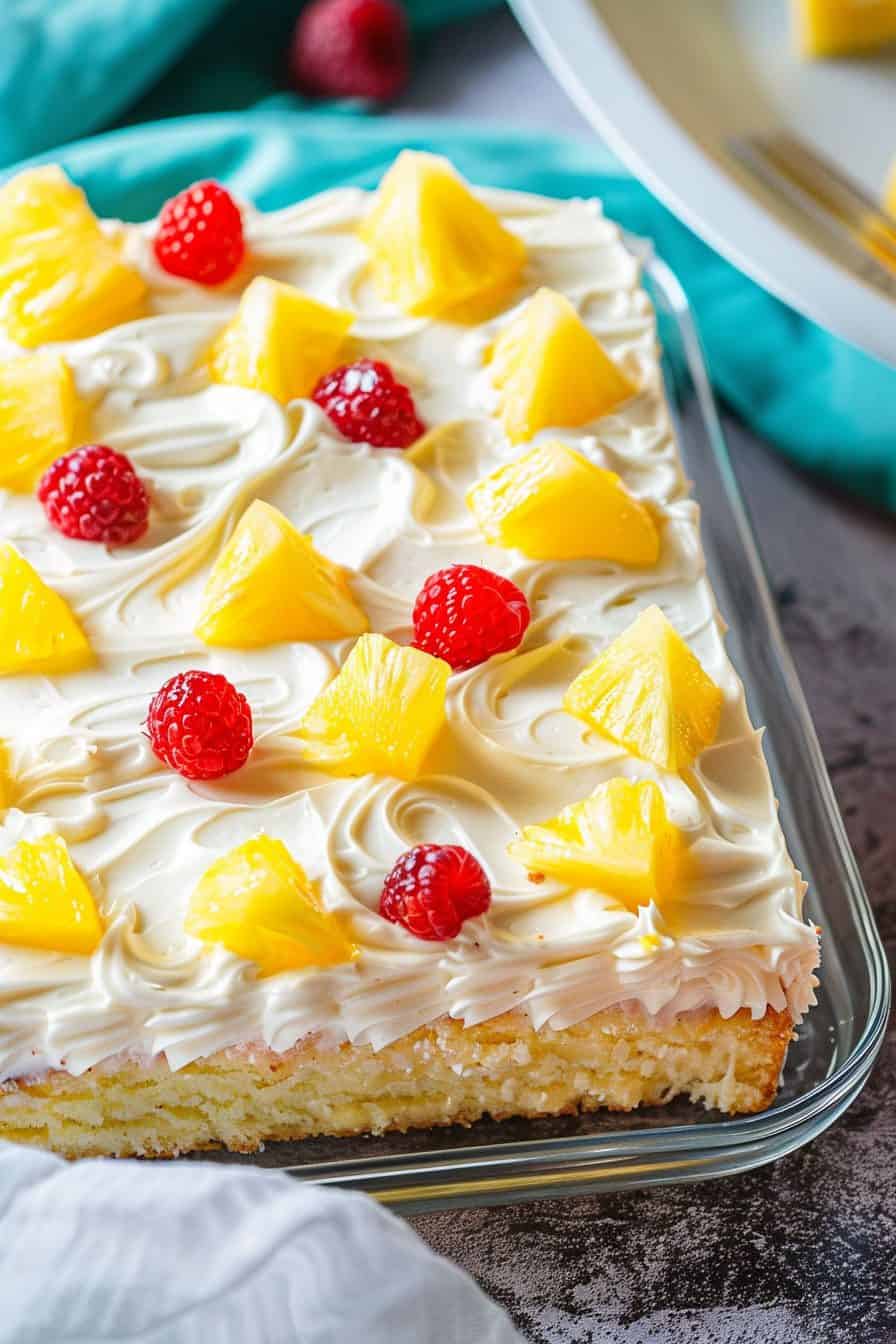 Pineapple Sunshine Cake Recipes