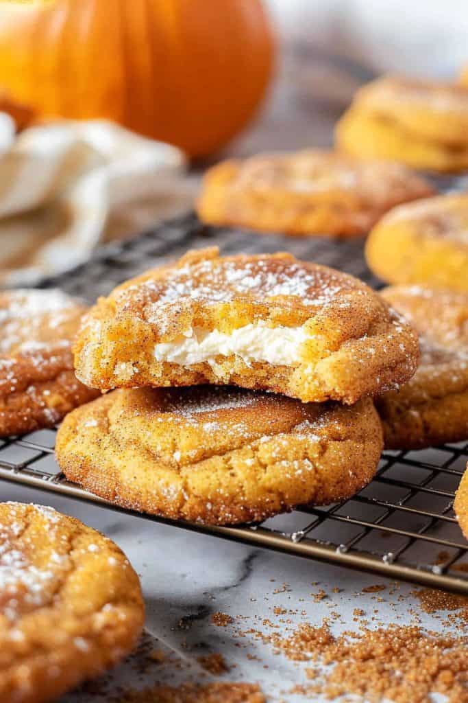 Pumpkin Cheesecake Snickerdoodles