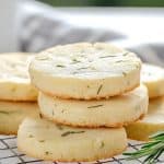 Rosemary Shortbread Cookies