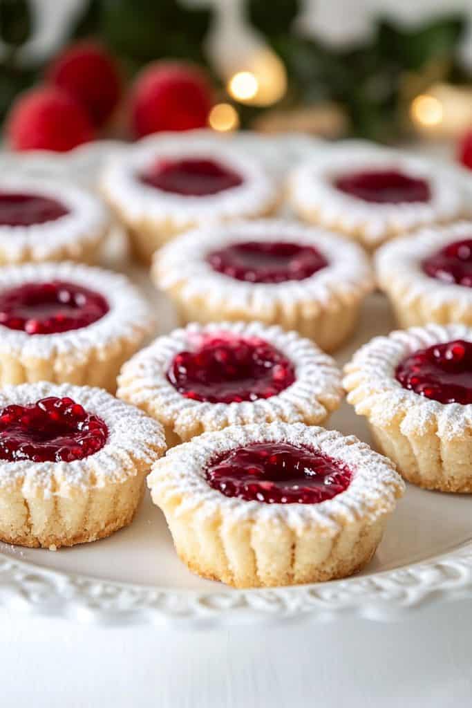 Scandinavian Raspberry Jam Shortbread Tarts Recipes