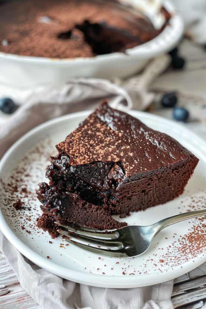 Serving Tips Chocolate Pudding Fudge Cake