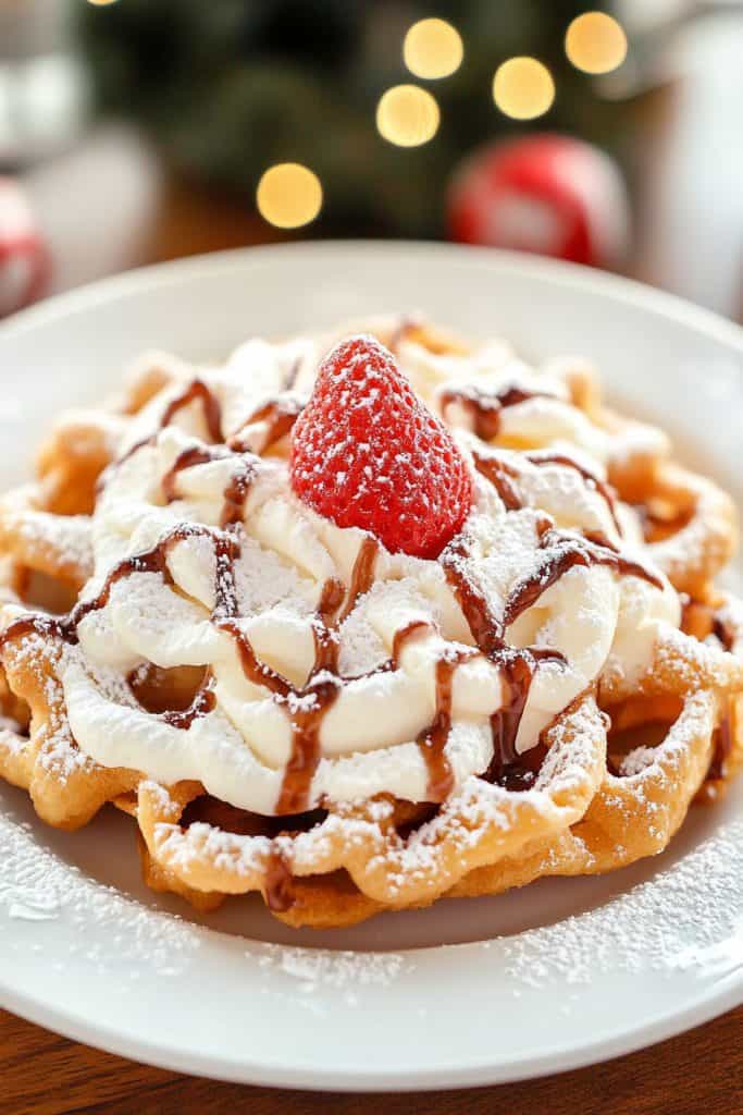 Serving Tips Funnel Cake