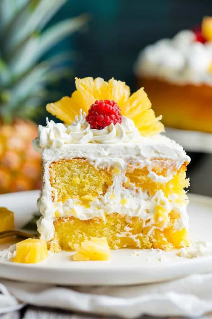 Serving Tips Pineapple Sunshine Cake