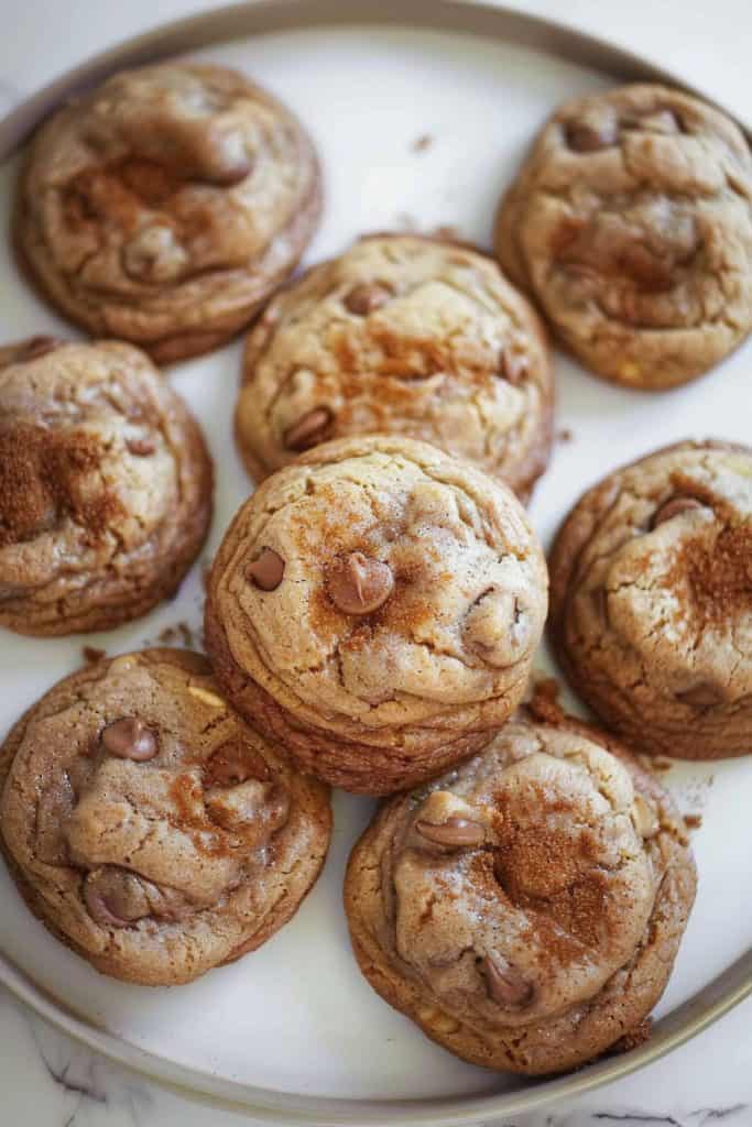 Snickerdoodle Cinnamon Chip Cookies