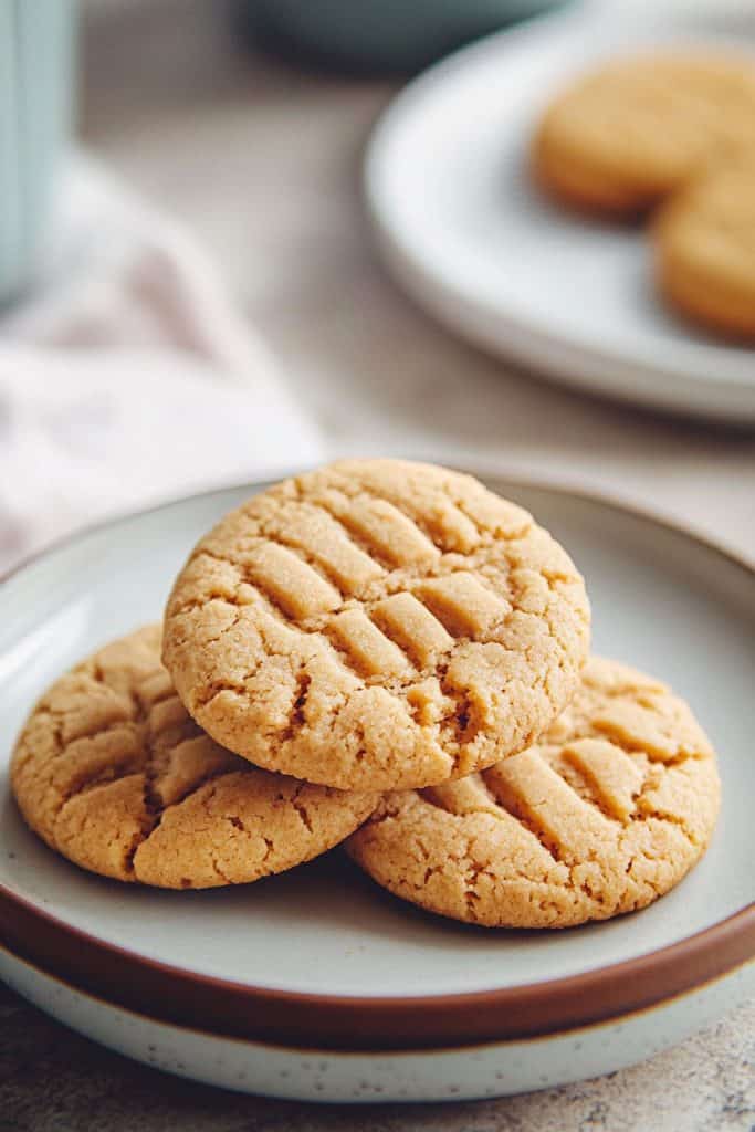 Storage 3 Ingredient Peanut Butter Cookies