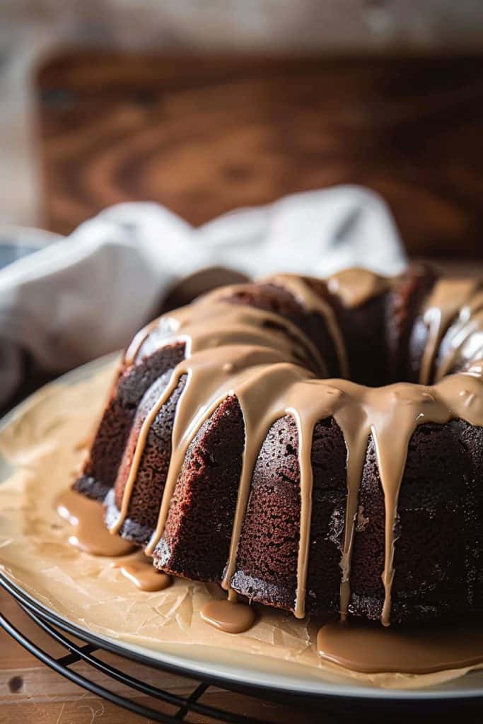 Storage Tips Chocolate Bundt Cake with Coffee Glaze