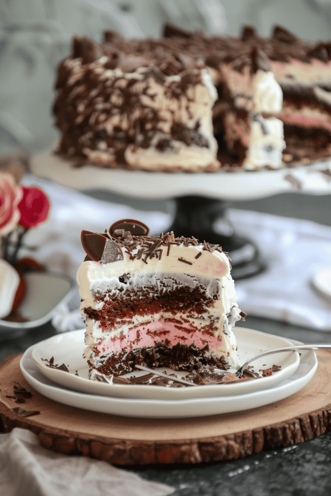 Storage Tips Lamington Ice Cream Cake