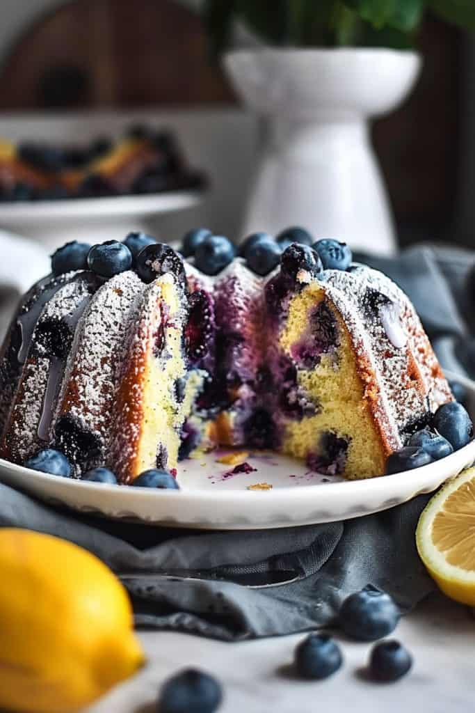 Storage Tips Lemon Blueberry Bundt Cake