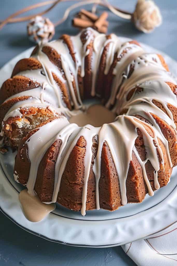 Storage Tips Maple Bundt Cake with Cinnamon Maple Glaze