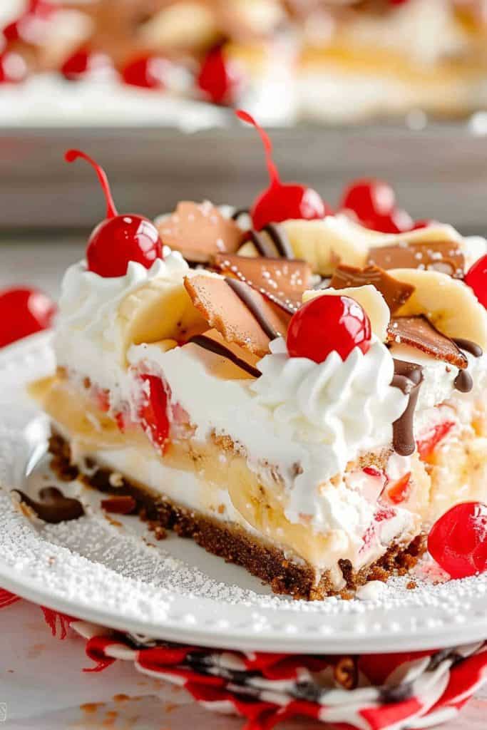 Storage the Banana Split Cake