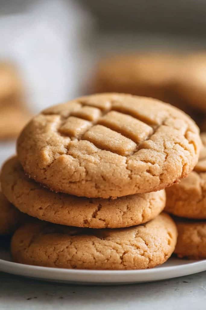 Storage the Chewy Peanut Butter Cookies