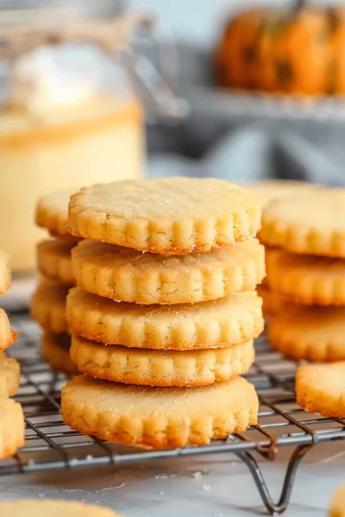 Storage the French Shortbread Cookies