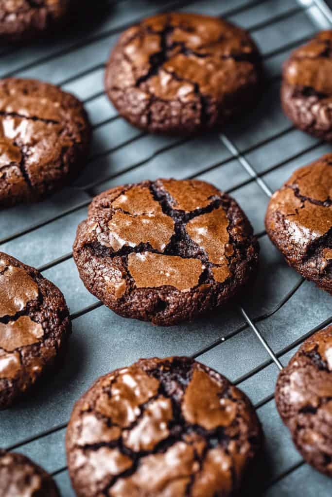 Storage the Fudgy Brownie Cookies