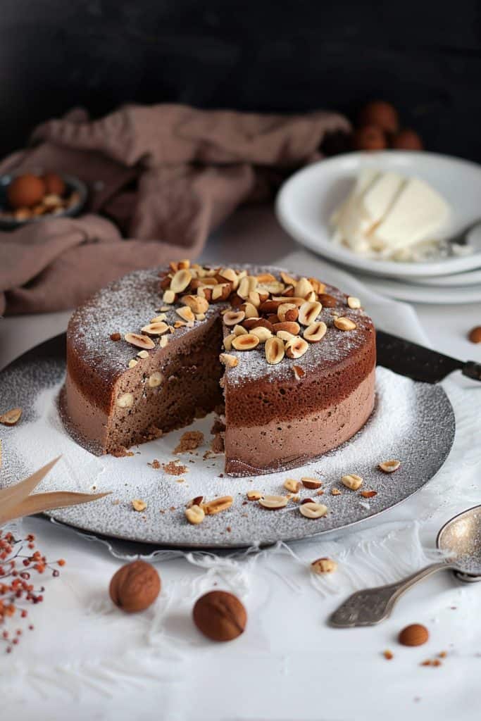 Storage the Italian Hazelnut Cake