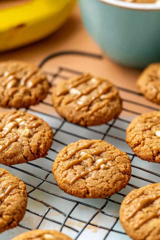 Storage the Peanut Butter Banana Cookies